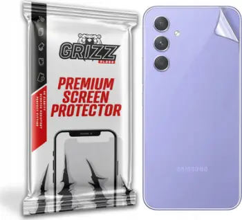 Folie mbrojtëse për pjesën e pasme GrizzGlass SatinSkin Samsung Galaxy A54, sateni, transparente