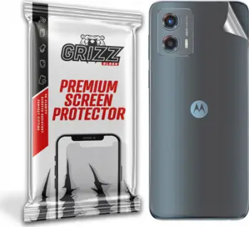 Folie mbrojtëse GrizzGlass SatinSkin për Motorola Moto G 2023, për pjesën e pasme, transparente