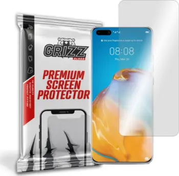 Mbrojtës ekrani GrizzGlass Hydrogel Film për Huawei P40 Pro 5G, transparent