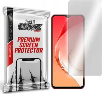 Xham mbrojtës hibrid GrizzGlass për Ulefone Note 12, transparen