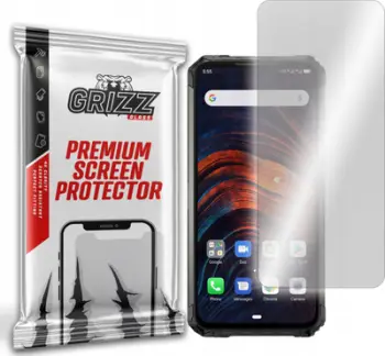 Xham mbrojtës hibrid GrizzGlass për Ulefone Armor 7, transparencë e lartë, rezistent ndaj gërvishtjeve
