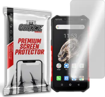 Xham mbrojtës hibrid GrizzGlass për Ulefone Armor 6s, transparent