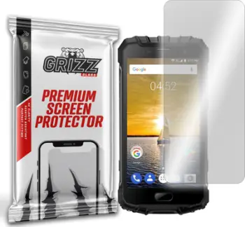 Xham mbrojtës hibrid GrizzGlass për Ulefone Armor 2, transparence e lartë