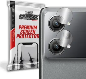 Mbrojtës kamerë GrizzGlass Hybrid Glass për Oppo K10 Pro, set 2 copë, transparent
