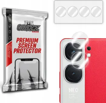 Xham mbrojtës kamerë 2 copë për Vivo IQOO Neo9 Pro, hibrid, transparent