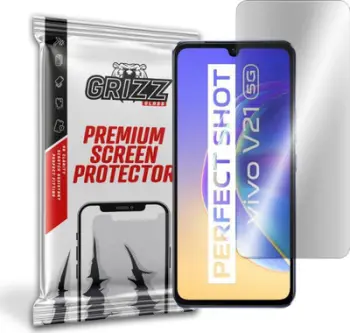 Film mbrojtës mat GrizzGlass për Vivo V21 5G, ekran, transparent