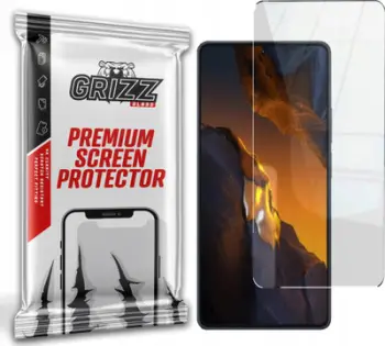 Mbulesë xhami hibride GrizzGlass për Xiaomi Poco F5, transparente