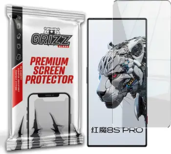 Xham mbrojtës hibrid GrizzGlass HybridGlass për Nubia Red Magic 8S Pro, transparent