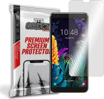Xham mbrojtës GrizzGlass Hybrid Glass, për LG X2 2019, transparent