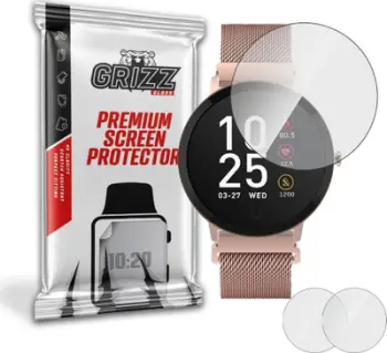 Xham mbrojtës smartwatch GrizzGlass Hybrid Glass Grizz Forever ForeVive, paketim 2 copë, transparent