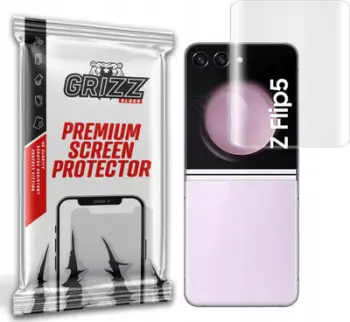 Mbrojtëse ekrani GrizzGlass Hydrofilm për Samsung Galaxy Z Flip5, hidrogel fleksibël, transparente