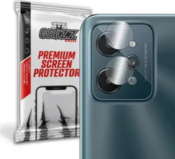 Mbrojtës kamere GrizzGlass për Realme C31, xham hibrid, set 2 copë, transparent