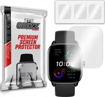 Mbrojtëse ekrani GrizzGlass Amazfit GTS 4 Mini, hydrogel, transparente