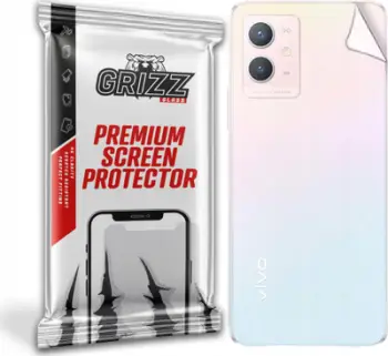 Folie mbrojtëse e pasme GrizzGlass për Vivo Y52t, SatinSkin, mat, transparente