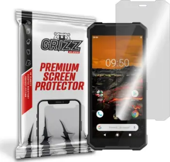 Xham mbrojtës hibrid GrizzGlass për MyPhone Hammer Energy 2, transparent