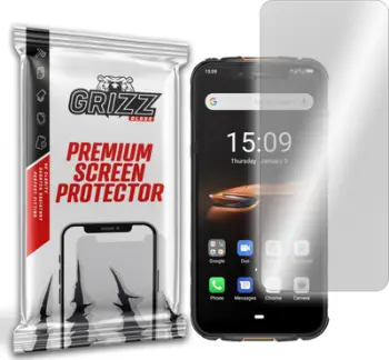 Xham mbrojtës hibrid GrizzGlass për Ulefone Armor 5s, transparent