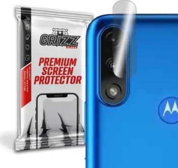 Mbrojtëse xhami kamere GrizzGlass për Motorola Moto E7 Power, set 2 copë, transparente