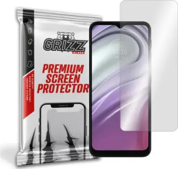 Xham mbrojtës GrizzGlass Hybrid Glass për Motorola Moto G20 5G, i kthjellët