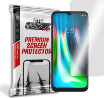 Xham mbrojtës GrizzGlass për Motorola Moto G9 Play, hibrid, transparant