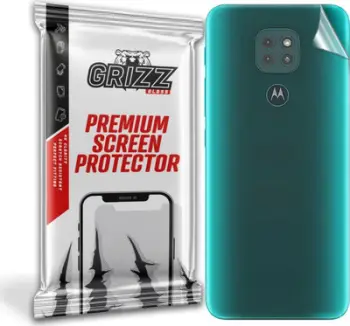 Fletë mbrojtëse mbrapa GrizzGlass për Motorola Moto G9, fleksibël, transparencë e lartë
