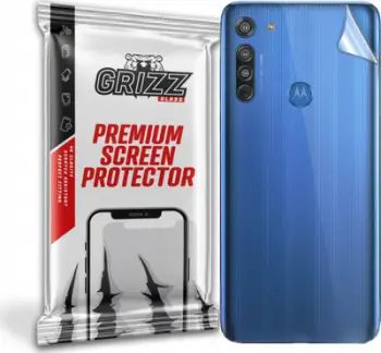 Folie mbrojtëse GrizzGlass për Motorola Moto G8, pasme, transparente