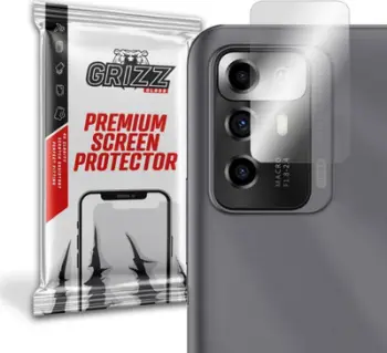 Mbrojtëse kamerë GrizzGlass për ZTE nubia Z40S Pro, xham hibrid, set 2 copë, transparente