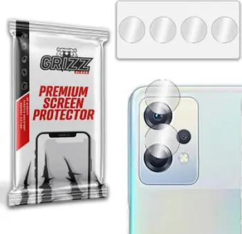Xham mbrojtës kamere GrizzGlass për Oppo K10x, set 2 copë, transparent