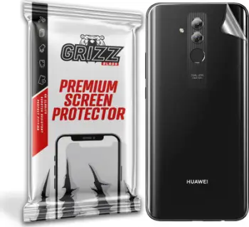 Folie mbrojtëse e pasme GrizzGlass për Huawei Mate 20 Lite, transparente