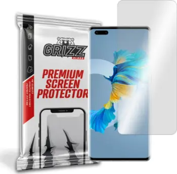 Folje mbrojtëse Hydrogel GrizzGlass për Huawei Mate 40 Pro 5G, transparent