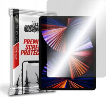 Mbrojtës ekrani GrizzGlass Hybrid Glass për Apple iPad Pro 11 2021 3rd Gen, xham hibrid, transparent