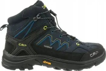 Këpucë trekking për fëmijë CMP Moon Mid WP Kids Jr 31Q4794, të papërshkueshme nga uji, navy