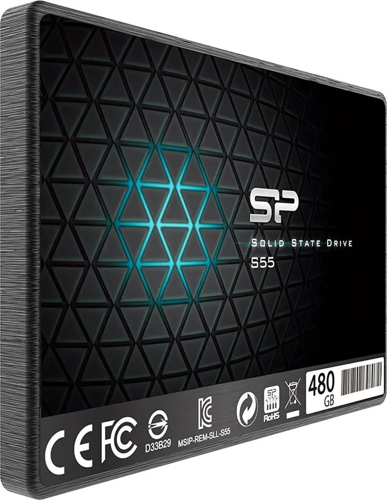 Disk SSD Silicon Power Slim S55, 2.5", 480GB, SATA III - 2