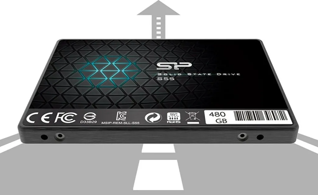 Disk SSD Silicon Power Slim S55, 2.5", 480GB, SATA III - 5