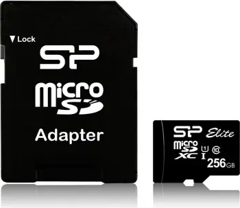 Kartë memorie Silicon Power Elite MicroSDXC, 256GB