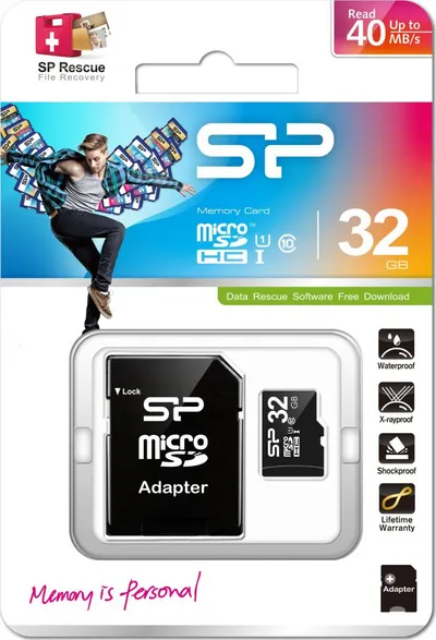 Kartë memorie Silicon Power MicroSDHC, 32GB, Class 10 - 2