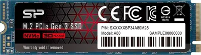 Disk SSD Silicon Power P34A80, 512GB, M.2 2280 PCI-E x4 Gen3 NVMe - 1