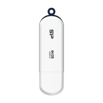 USB Silicon Power Blaze B32, 64GB, 3.2, e bardhë