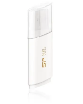 USB Silicon Power Blaze B06, 64GB, 3.1, e bardhë