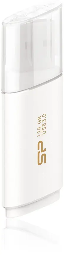 USB Silicon Power Blaze B06, 128GB, 3.1, e bardhë