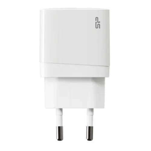Karikues fast charging Silicon Power QM15, 18W, type-C, i bardhë - 1