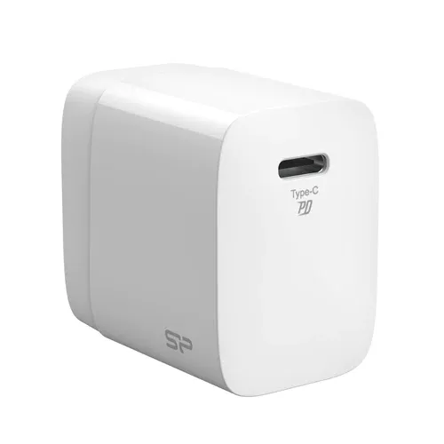 Karikues fast charging Silicon Power QM10, 18W, type-C/Lightning, i bardhë - 2