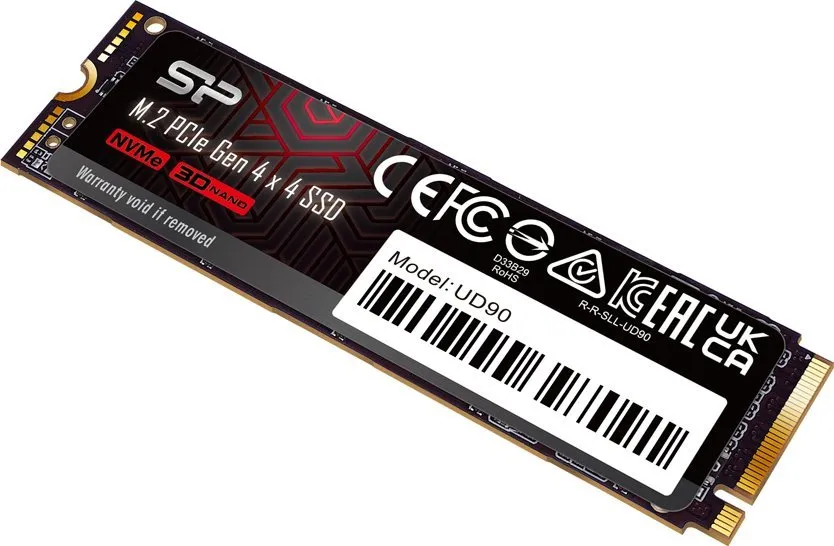 Disk SSD Silicon Power UD90, 4TB, M.2 2280 PCI-E x4 Gen4 NVMe - 3