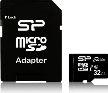 Kartë e memories Silicon Power Elite, MicroSDHC, 32 GB, Class 10 + përshtatës SD