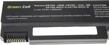 Bateri notebook Green Cell HP14, 4400 mAh, Li-Ion, e zezë