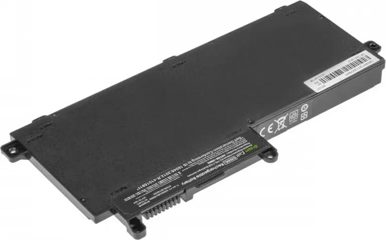 Bateri Green Cell HP184 për laptop, 3400 mAh, e zezë - 5