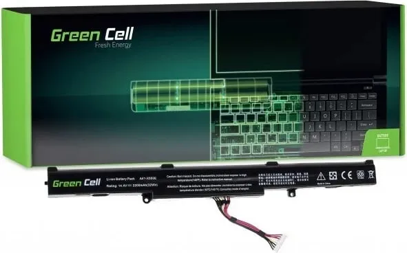 Bateri Green Cell AS77 për notebook, e zezë - 3
