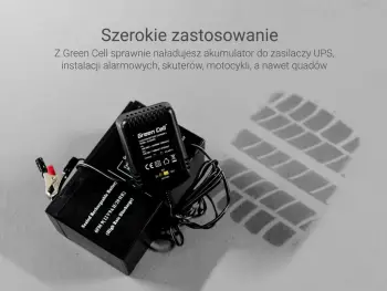 Karikues Green Cell për bateri 2V / 6V / 12V (0.6A)