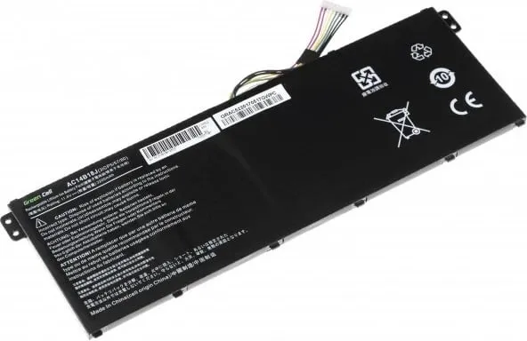 Bateri për laptop Green Cell AC52, 2200mAh, e zezë - 1