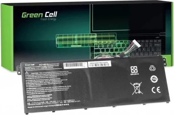 Bateri për laptop Green Cell AC52, 2200mAh, e zezë - 2