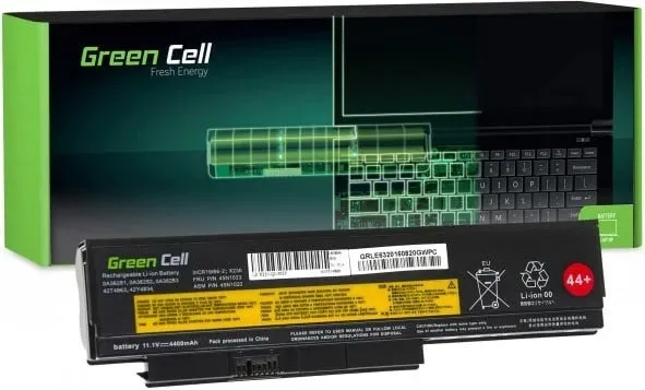 Bateri për laptop Green Cell LE63, 4400mAh, e zezë - 1